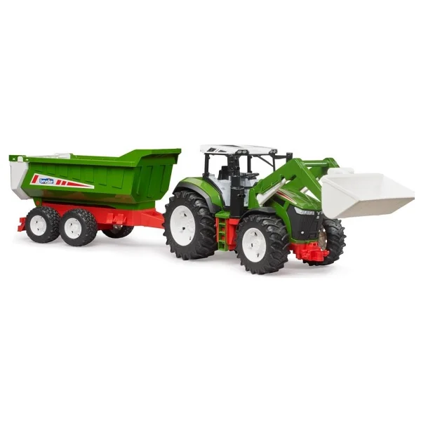 Bruder Br03452 Roadmax Kepçeli Römorklu Traktör - Görsel 2