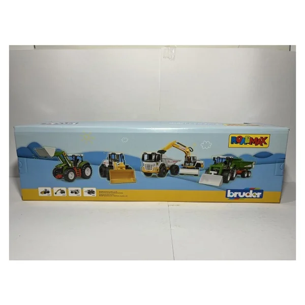 Bruder Br03452 Roadmax Kepçeli Römorklu Traktör - Görsel 5