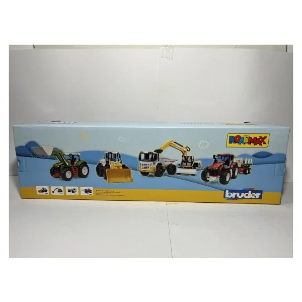 Bruder Br03453 Kütük Taşıyan Römorklu Traktör - Görsel 5