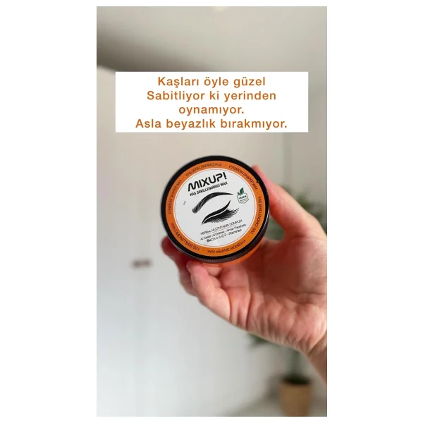 Mixup Luxury Kaş Şekillendirici Sabitleyici Wax 50 Ml 1 Adet - Görsel 2