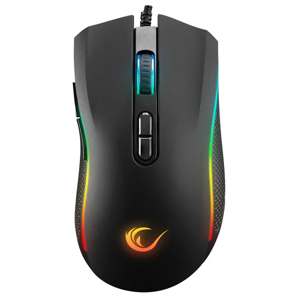 Rampage Smx-R44 V2 RGB Makrolu Optik Kablolu Oyuncu Mouse - Görsel 2