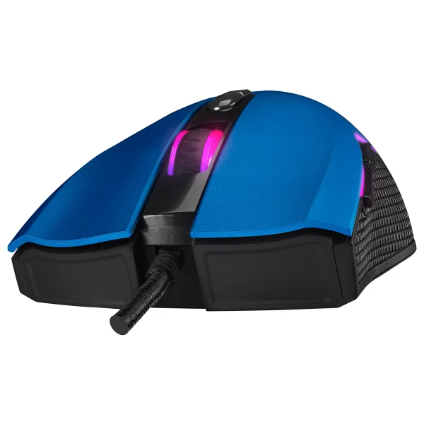 Rampage Smx-R44 V2 Mavi RGB Makrolu Optik Kablolu Oyuncu Mouse - Görsel 4