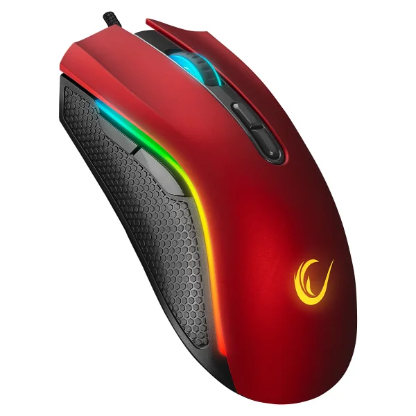 Rampage Smx-R44 V2 RGB Makrolu Optik Kablolu Oyuncu Mouse - Görsel 8
