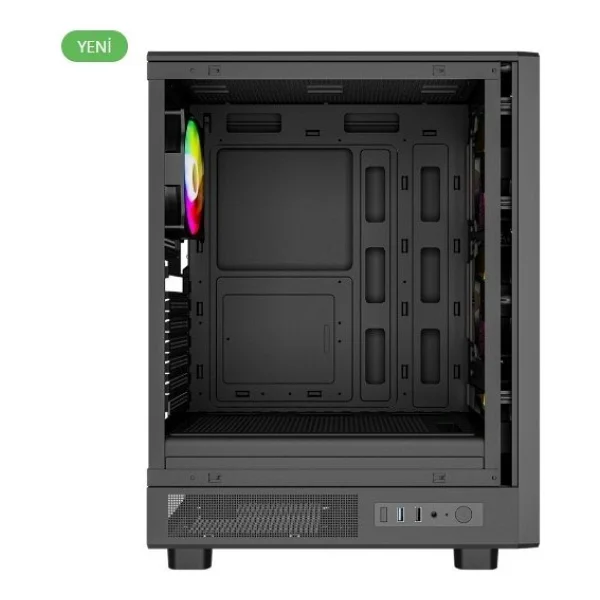 Power Boost A600b Rainbow Fanlı 600 W Atx Oyuncu Kasası - Görsel 3