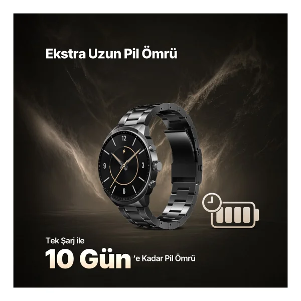 Ttec Tempus Pro S 45mm 2sw08 Siyah Akıllı Saat - Görsel 10