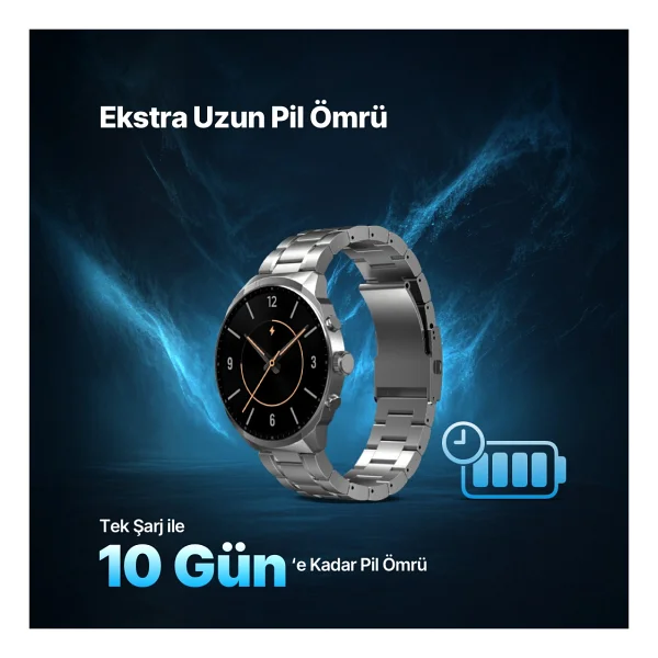 Ttec Tempus Pro S 45mm 2sw08 Gri Akıllı Saat - Görsel 10