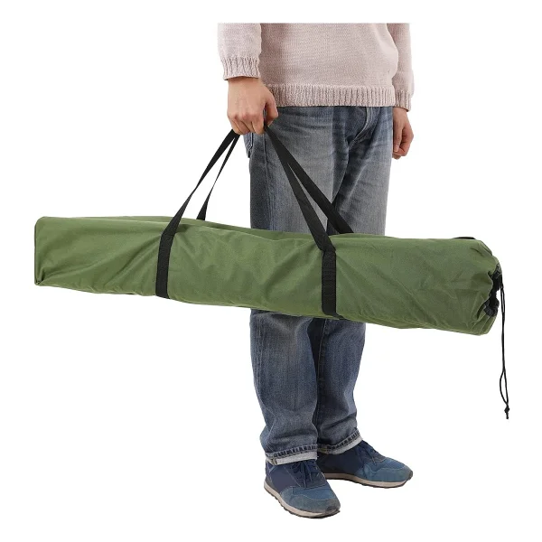 Songmics Üniseks Yetişkin Kamp Yatağı, Kamp Yatağı, TÜV Rheinland tarafından test edilmiştir, maksimum statik yük kapasitesi 260 kg, 206 x 45 x 75 cm GCB25J, yeşil, 205 x 75 x 46 cm - Görsel 8