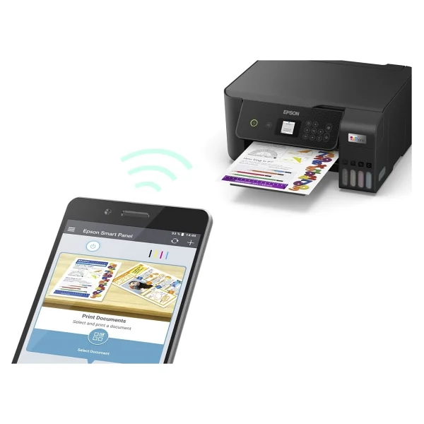 Epson Ecotank L3260 Fotokopi + Tarayıcı + Wi-Fi Direct + Tanklı Mürekkep Püskürtmeli Yazıcı - Görsel 2