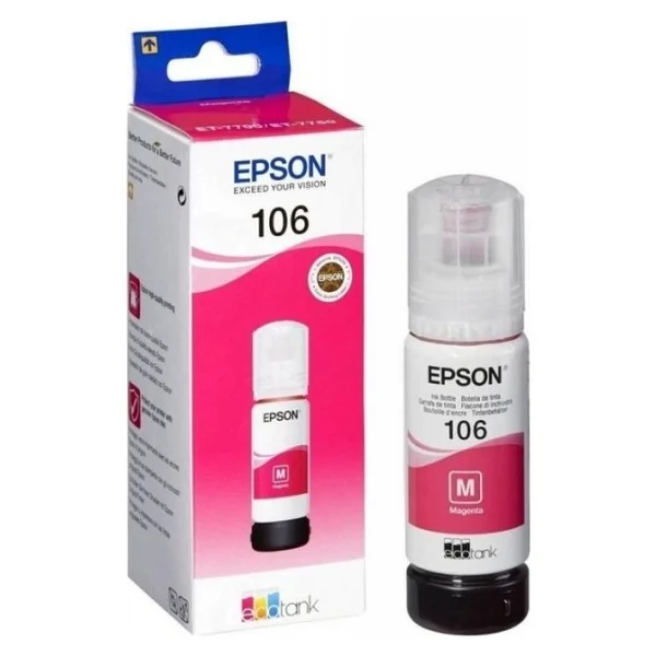 Epson 106 C13t00r340 Kırmızı Mürekkep - Görsel 9