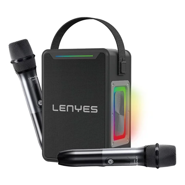 Lenyes S857 RGB Mikrofonlu Bluetooth Hoparlör - Görsel 6