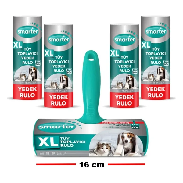 Smarter XL Tüy Toplayıcı + 4 Yedek Rulo - Görsel 4