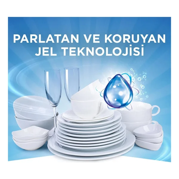 Finish Hepsi Bir Arada Konsantre Limon 1000 Ml Bulaşık Jel Deterjanı - Görsel 6