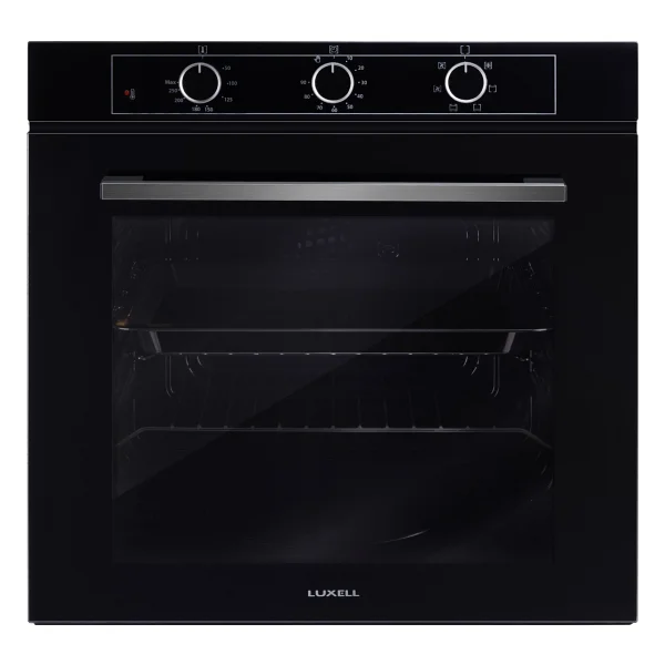 Luxell A68-SF3 88 lt Süper Kristal Siyah Ankastre Fırın - Görsel 3