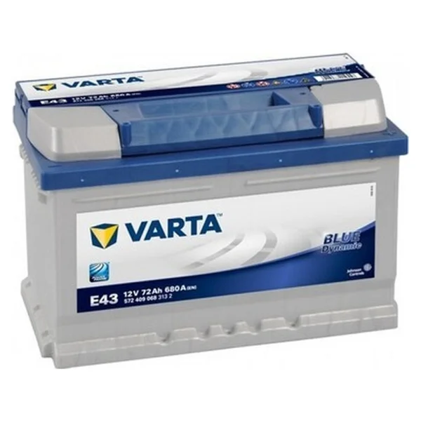 Varta Blue Dynamic E43 Alçak 12 V 72 Ah 680 Cca Akü - Görsel 4
