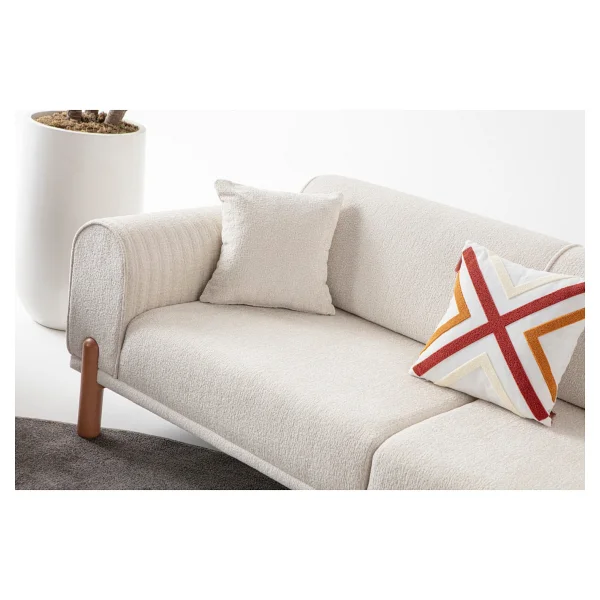 Edsy Home Armoni 3+3 Koltuk Takımı Krem - Görsel 5