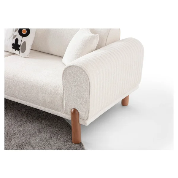 Edsy Home Armoni 3+3 Koltuk Takımı Krem - Görsel 6