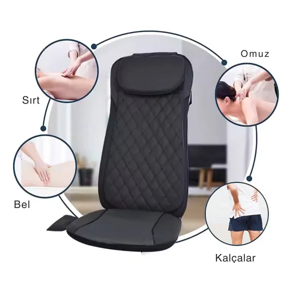 Robx S228 Titreşimli Isıtmalı Masaj Koltuğu - Görsel 2
