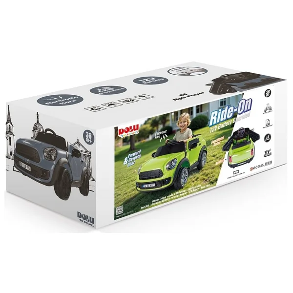Dolu Ride On 12 V Uzaktan Kumandalı Akülü Araba - Görsel 7