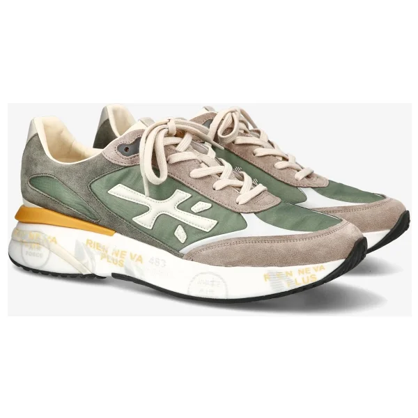 Premiata Moerun Yeşil Erkek Sneaker - Görsel 4
