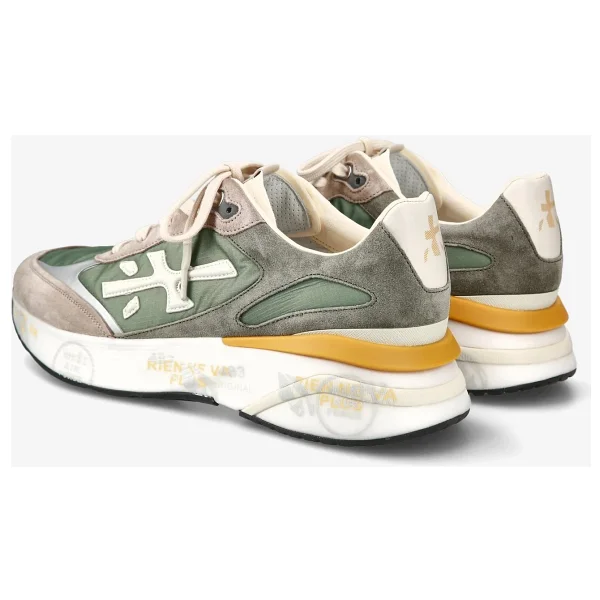 Premiata Moerun Yeşil Erkek Sneaker - Görsel 5
