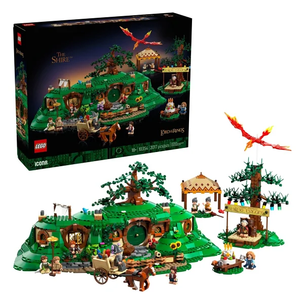 Lego 10354 Icons Yüzüklerin Efendisi Shire - Görsel 3