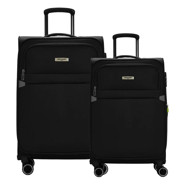 Pierre Cardin 04PC6000 Kumaş Orta + Büyük Boy Lacivert 2'li Valiz Seti - Görsel 10