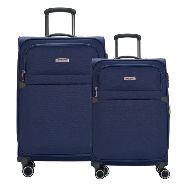 Pierre Cardin 04pc6000 Kumaş Kabin + Orta Boy Antrasit 2'li Valiz Seti - Görsel 10