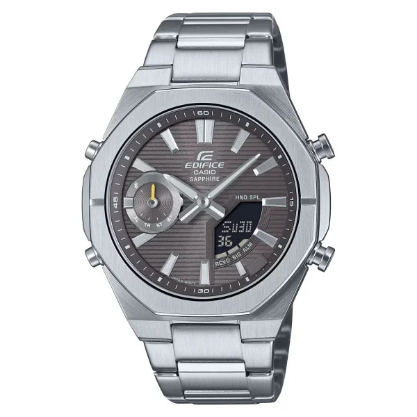 Casio Edifice Ecb-S10d-8adf Füme Erkek Kol Saati - Görsel 6