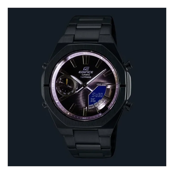 Casio Edifice Ecb-S10d-8adf Füme Erkek Kol Saati - Görsel 3