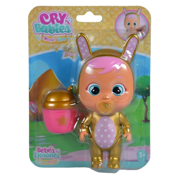 Cry Babies Magic Tears Gold Serisi Coney Bebeği 916289 CYM19000 - Görsel 3