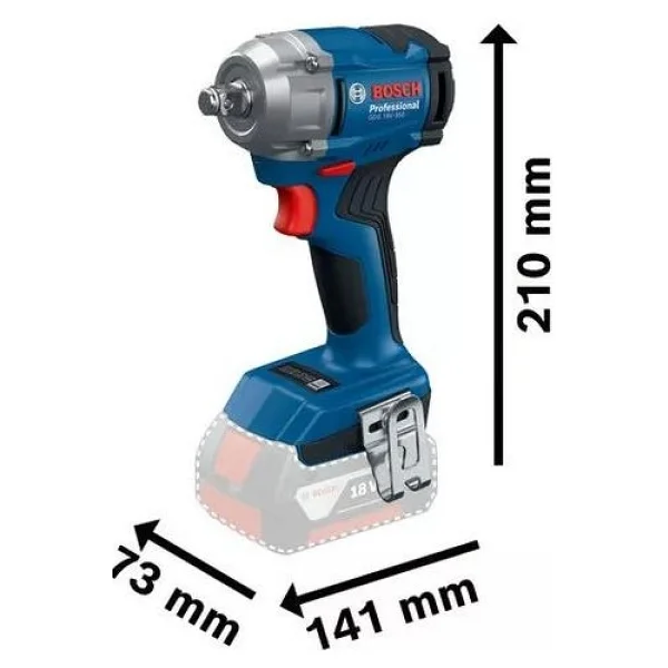 Bosch Gds 18v-350 Darbeli Somun Sıkma Makinesi - Görsel 2