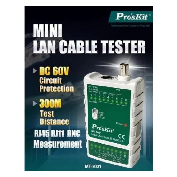 Proskit Mt-7031 Kablo Test Cihazı - Görsel 3