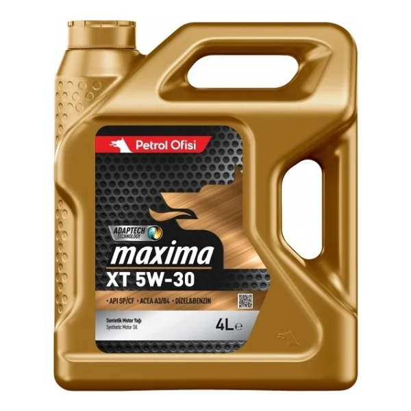 Petrol Ofisi Maxima Xt 5w-30 4 Lt Motor Yağı - 2024 - Görsel 2