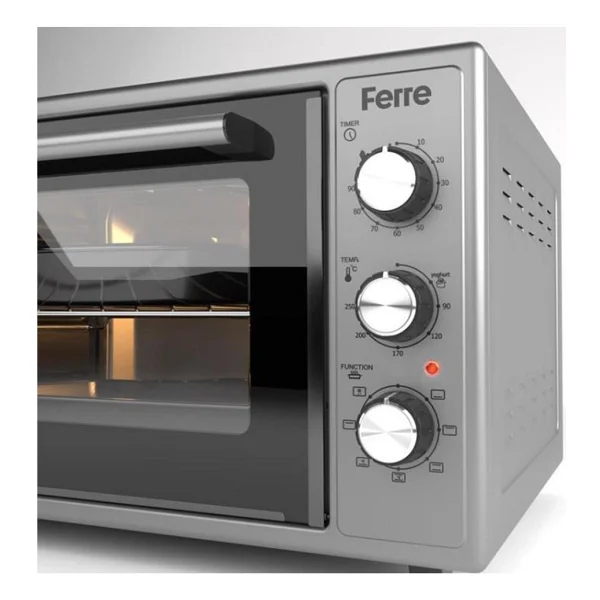 Ferre 45-710-Ml Gri 45 Lt Mini Fırın - Görsel 2