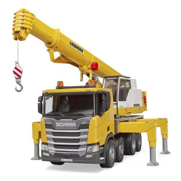 Bruder Scania 560r Liebherr Vinçli Kamyon Br03571 - Görsel 6