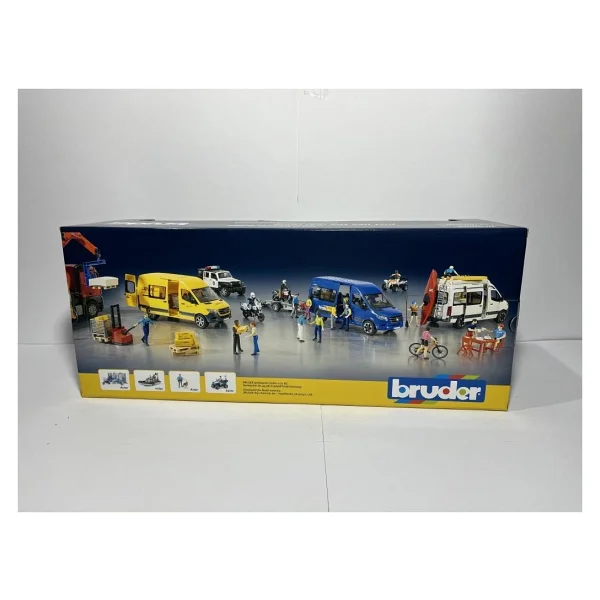 Bruder MB Sprinter Polis Minibüsü Sürücüsü Ve Aksesuarları Br02683 - Görsel 7