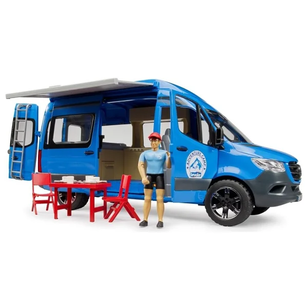 Bruder MB Sprinter Karavan, Aksesuarlar Ve Sürücüsü Br02684 - Görsel 5