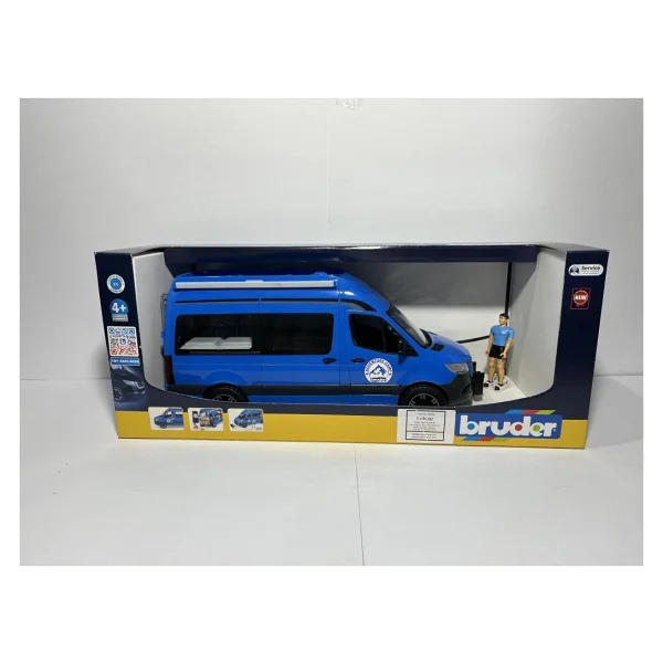 Bruder MB Sprinter Karavan, Aksesuarlar Ve Sürücüsü Br02684 - Görsel 7