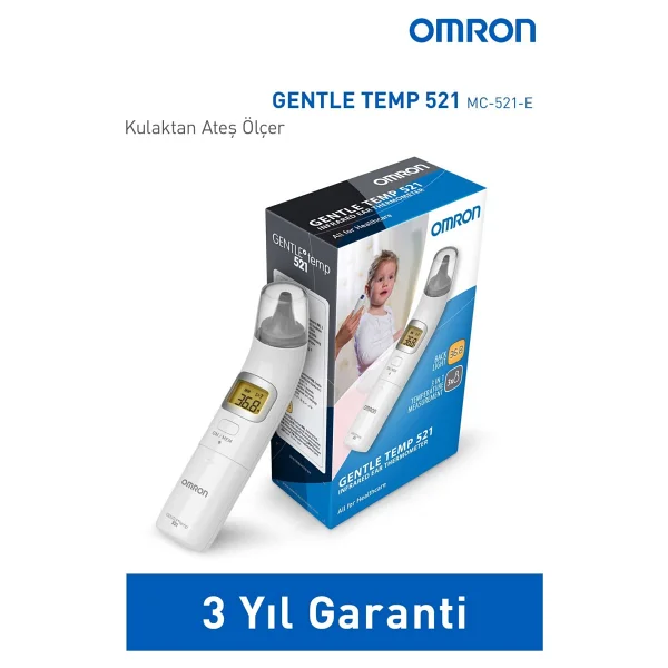 Omron Gentle Temp 521 Kulaktan Ateş Ölçer - Görsel 4