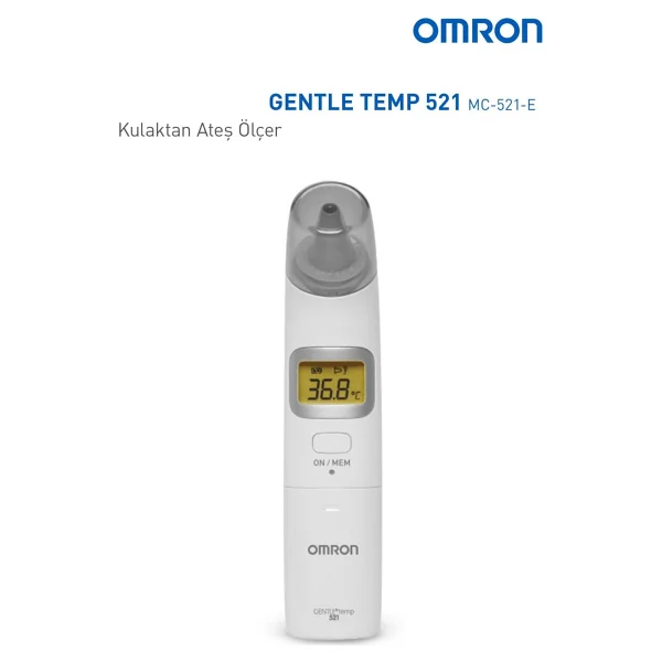 Omron Gentle Temp 521 Kulaktan Ateş Ölçer - Görsel 5