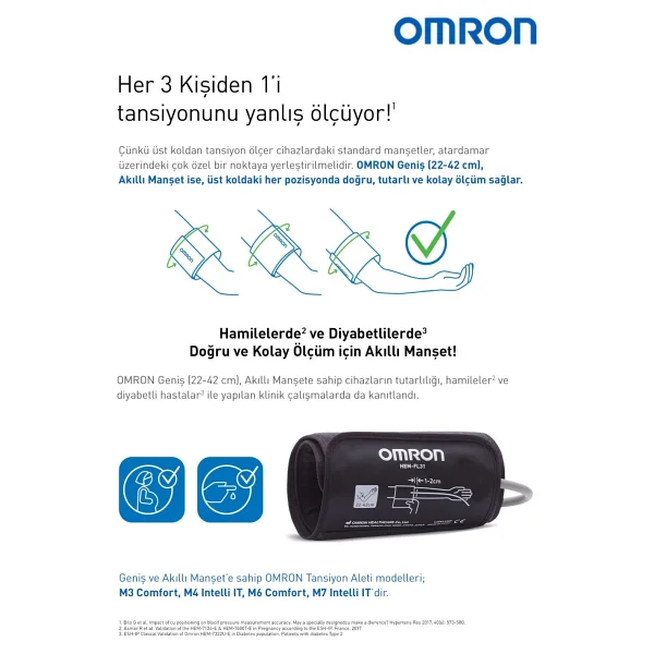 Omron M1 Basic Hem-7121j-Af Koldan Dijital Tansiyon Aleti - Görsel 3