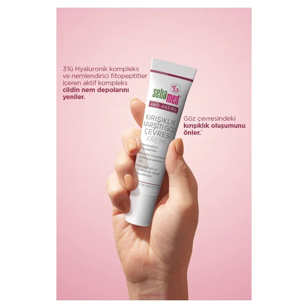 Sebamed Anti-Ageing Kırışıklık Karşıtı 15 Ml Göz Kremi - Görsel 6
