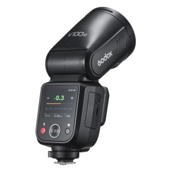 Godox V100 Canon Yuvarlak Kafa Flaş - Görsel 3