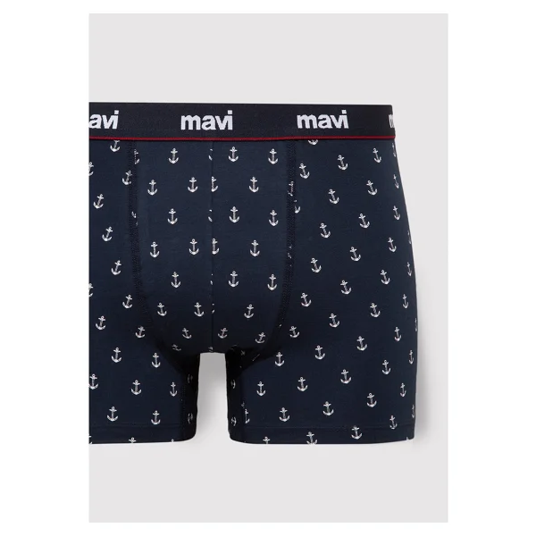 Mavi Baskılı Lacivert Boxer 0910735-30717 - Görsel 2