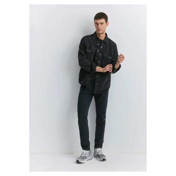 Mavi Milan Mavi Black 0081089340 Koyu Gri Erkek Kot Pantolon - Görsel 2
