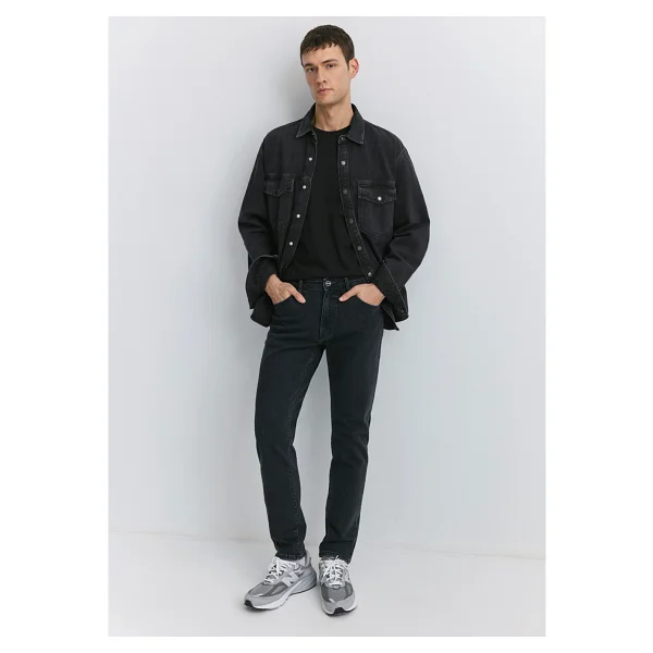 Mavi Milan Mavi Black 0081089340 Koyu Gri Erkek Kot Pantolon - Görsel 3