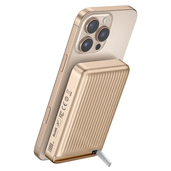 Mcdodo MC-7812 Çöl Titanyum 10000 mAh Hızlı Şarj Kablosuz Powerbank - Görsel 6