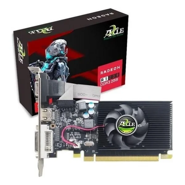 Axle AX-R5 230/2GD3P4CDIL R5 230 LP 2GB DDR3 64Bit VGA/DVI/HDMI 16X - Görsel 6