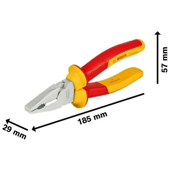 Bosch 1600a02ne1 Profesyonel 180 Mm Vde İzoleli Pense - Görsel 2
