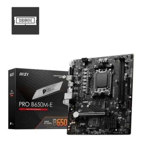 Msı Pro B650m-E AMD Am5 DDR5 Micro Atx Anakart - Görsel 8